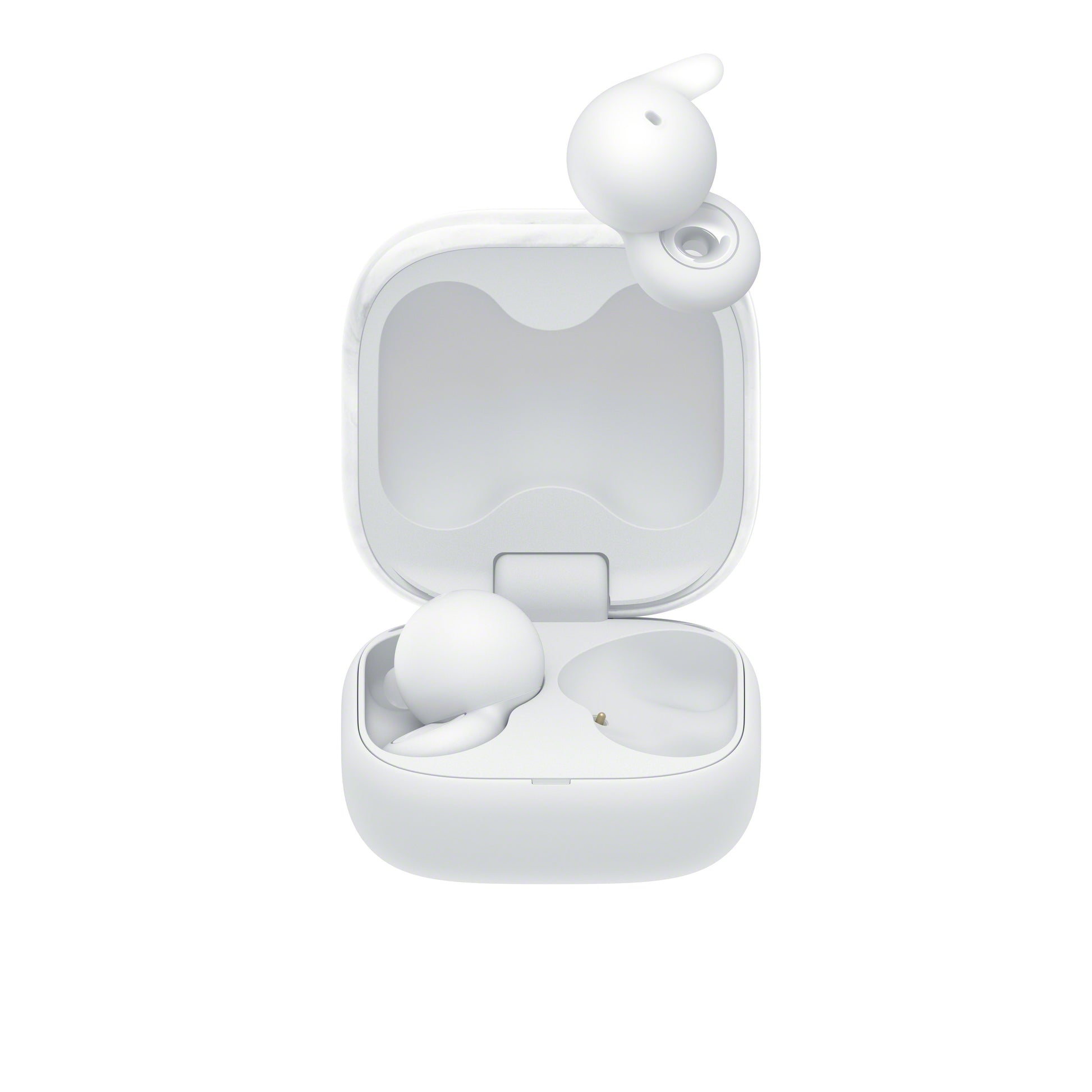 Sony LinkBuds Open WF-L910 – True Wireless In-Ear Headset – Bluetooth 5.3, IPX4 – Weiss – bis 22 h