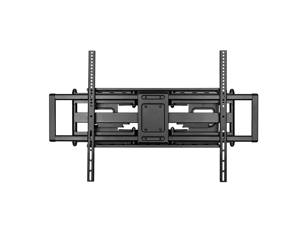 VALUE Wandhalterung – Vollbeweglich – 60–120" – VESA 200×200–900×600 – bis 120 kg, Schwarz