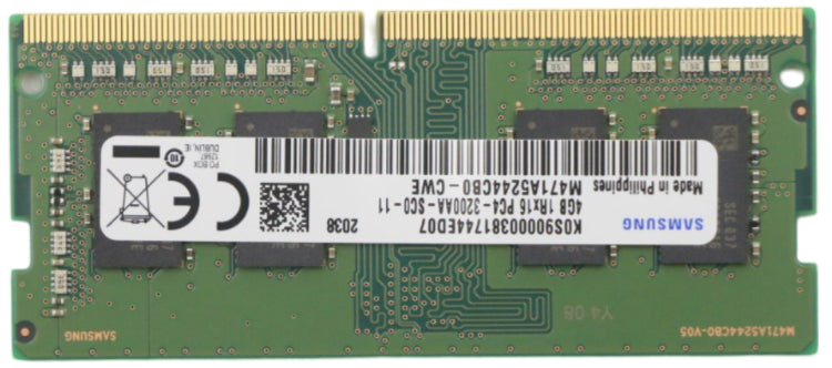 Lenovo 4 GB DDR4 SODIMM Arbeitsspeicher 3'200 MHz – für Laptop