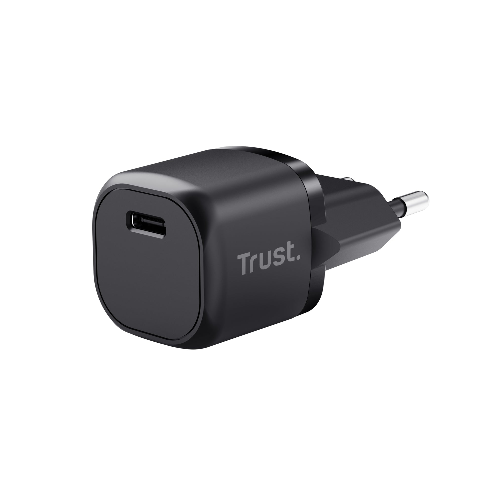 Trust Maxo USB-Ladegerät 20 W – USB-C×1 – PD 3.0, PPS – EU-Stecker (Typ C) – für USB-C-Geräte