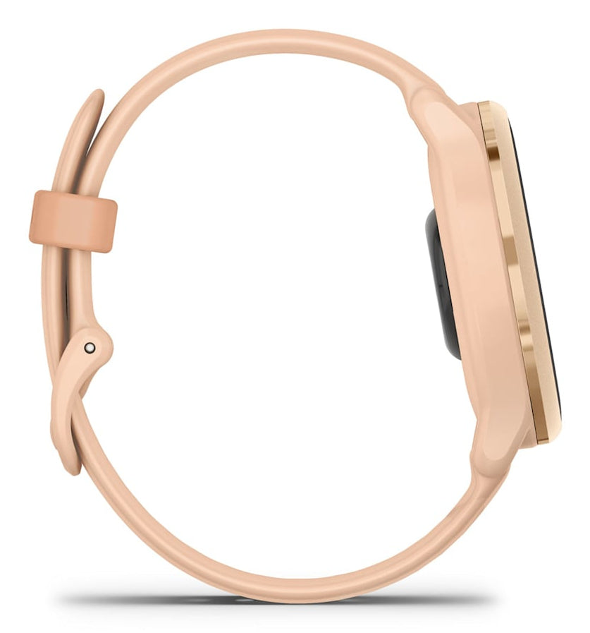 Garmin Vivoactive 6 – Smartwatch – GPS, WLAN, Schwimmen, Pink Dawn, Sportarmband