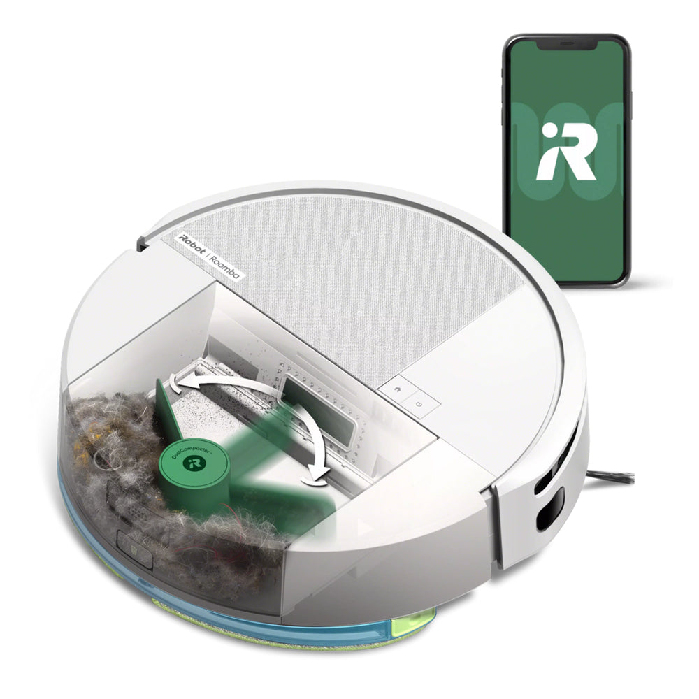 iRobot Roboterstaubsauger Roomba 205 – 1,8 l, Akkubetrieben, 3 Stufen, 35,9 × 35,8 × 10,1 cm