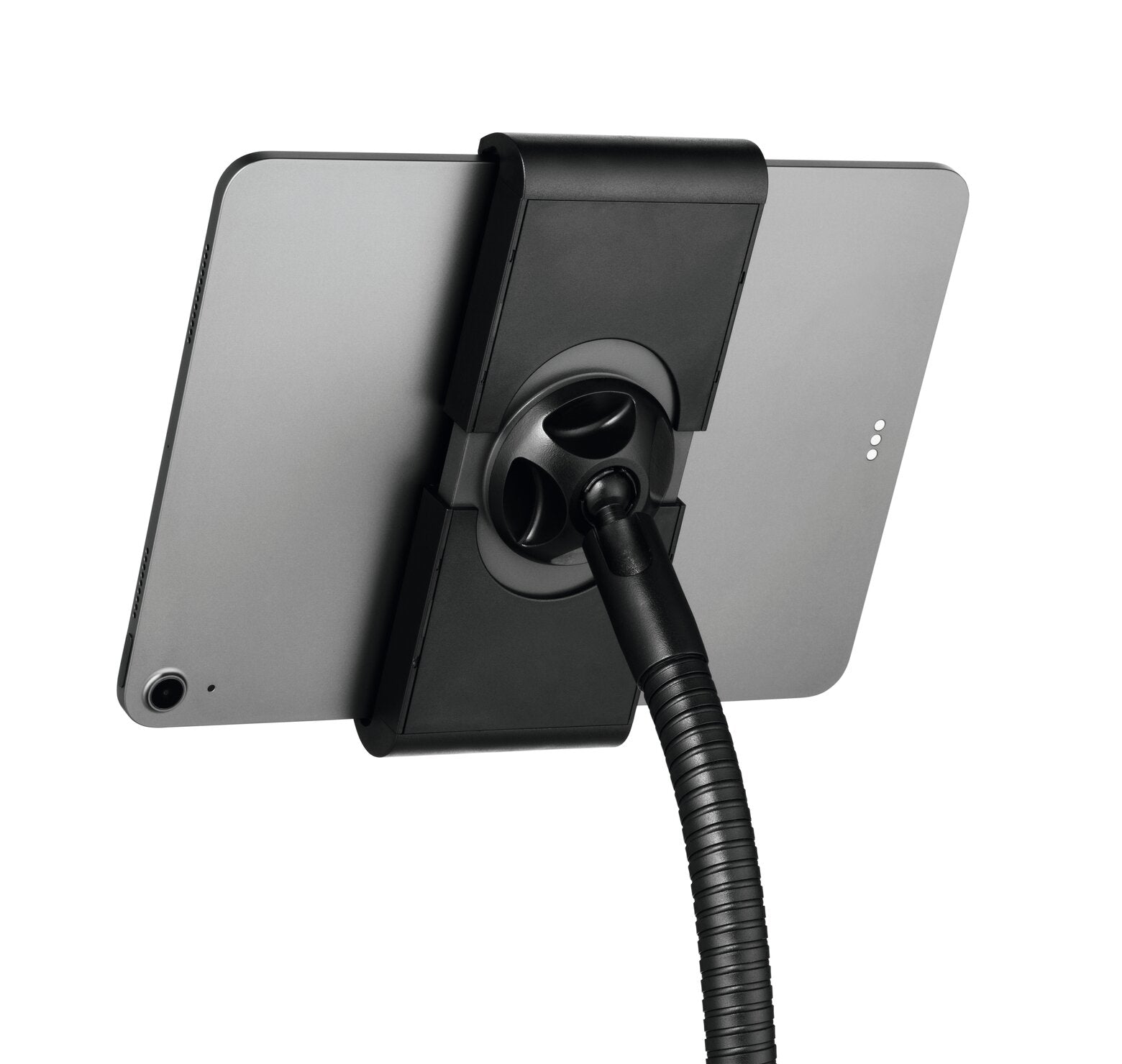 Durable Tablet-Bodenständer für 7,0–13,0" – dreh-/neigbar, Diebstahlschutz – Metall/Kunststoff, schwarz
