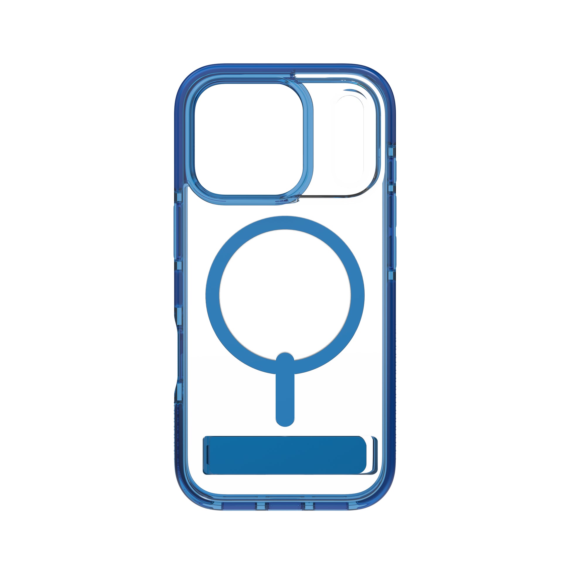 ZAGG Santa Cruz Snap Backcover – für Apple iPhone 17 Pro – Graphen, Blau/Transparent, bis 4 m sturzsicher