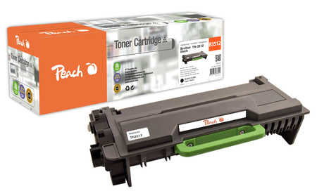 Peach TN-3512 schwarz Toner – kompatibel XL – 12'000 Seiten – für Brother HL-L 6300/HLL 6400/MFCL 6800 und andere