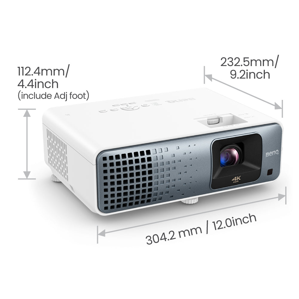 BenQ TK710, Laser-DLP-Projektor – Ultra HD 4K, 3200 ANSI-Lumen, 16:9