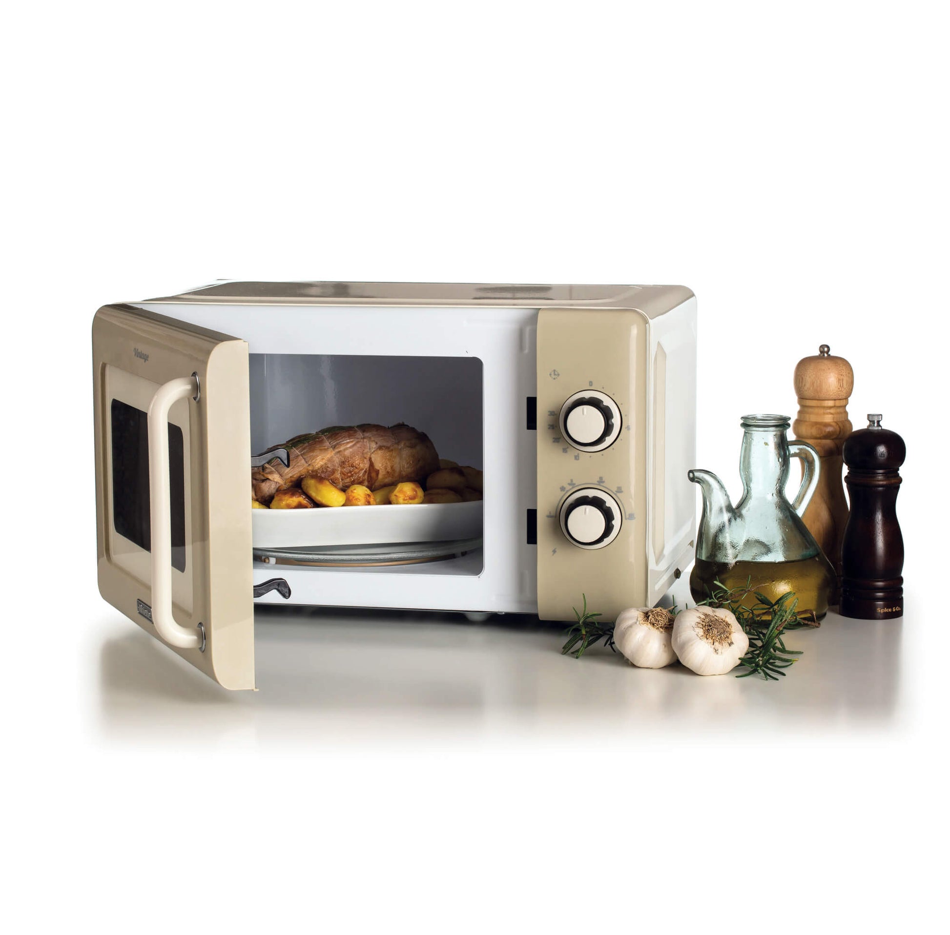Ariete Solo-Mikrowelle ARI-3960-BG – 20 l, 800 W – beige