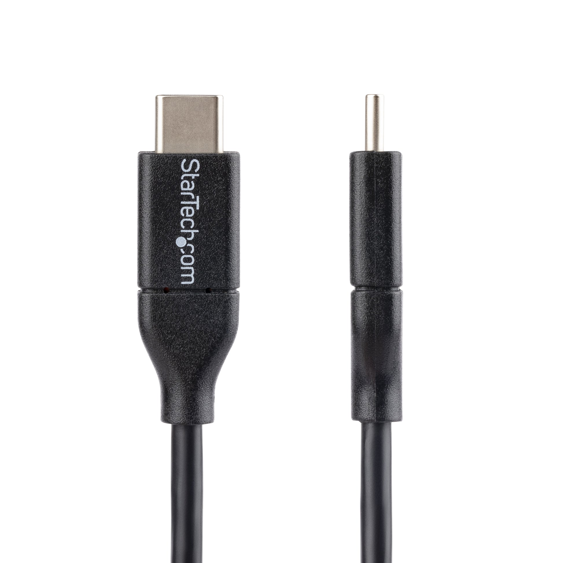 StarTech.com USB-C auf USB-C Kabel – USB 2.0 (480 Mbit/s) – 3 m – PD 60 W – PVC-Mantel – Schwarz