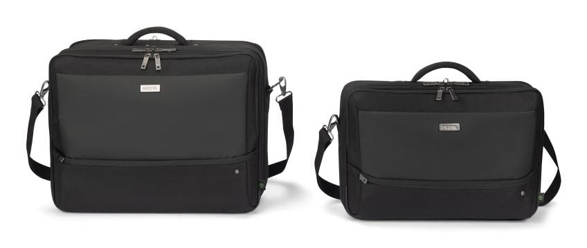 DICOTA Notebook-Tasche bis 17,3" – Trolley-Band, Schultergurt – Schwarz