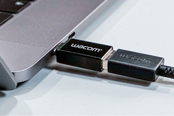 Wacom USB-C auf USB-A Adapter