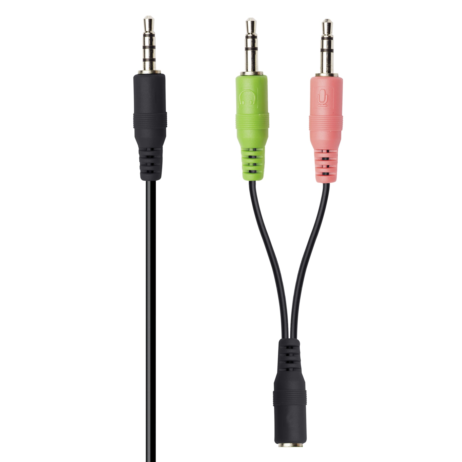 Trust Primo Office-Headset – On-Ear, Stereo, Kabelgebunden, 3,5 mm Klinke, Schwarz