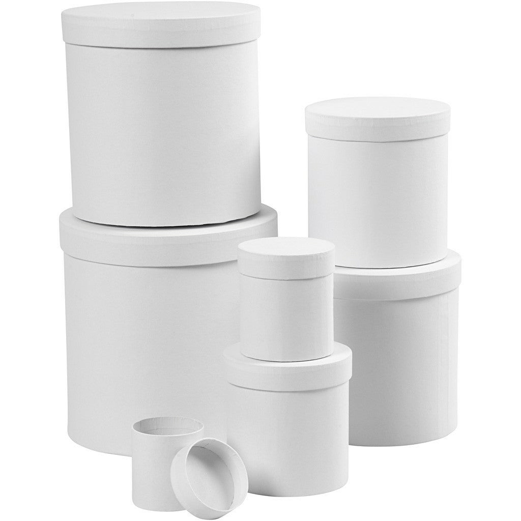 Creativ Company Runde Aufbewahrungsbox, Ø 19,5 cm × 17,7 cm