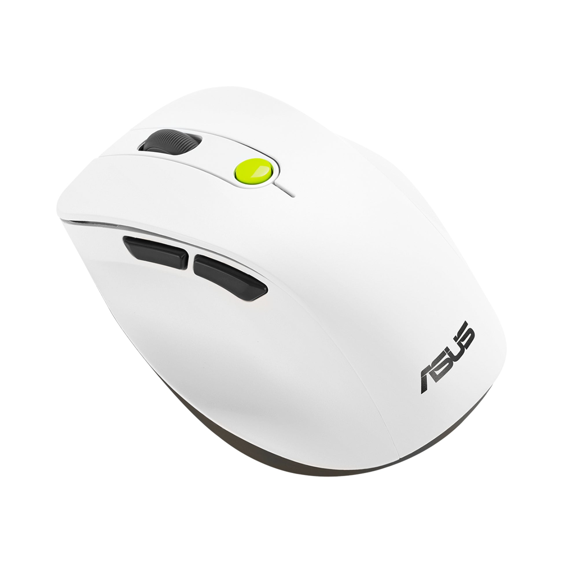 ASUS MD105 VT-GN – Maus – Kabellos (Bluetooth/2,4 GHz), 2400 DPI, Rechts, Weiss, Grün