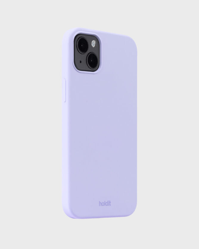 HoldIt Backcover – für Apple iPhone 15 Plus – Lavendel – Silikon