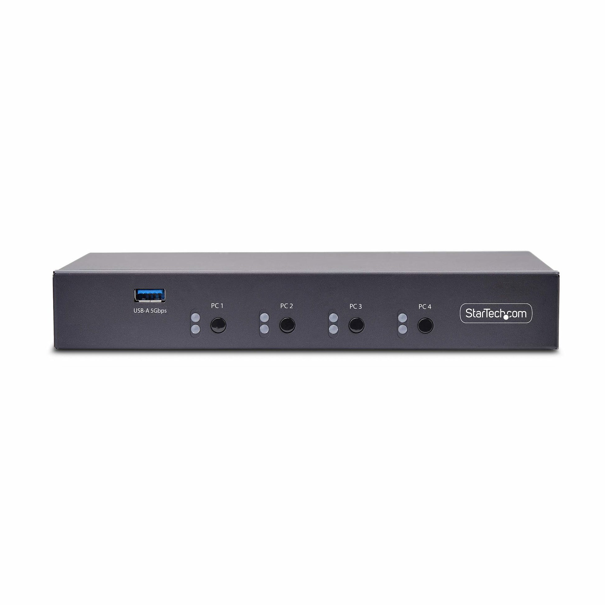 StarTech.com 4-Port KM-Switch – USB 3.0-Hub, Audio