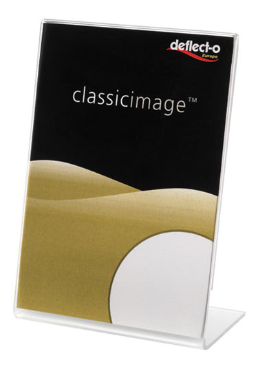 Deflecto Schilderhalter – für A7 – Hochformat – Transparent – Polystyrol (PS) – 10 Stk.