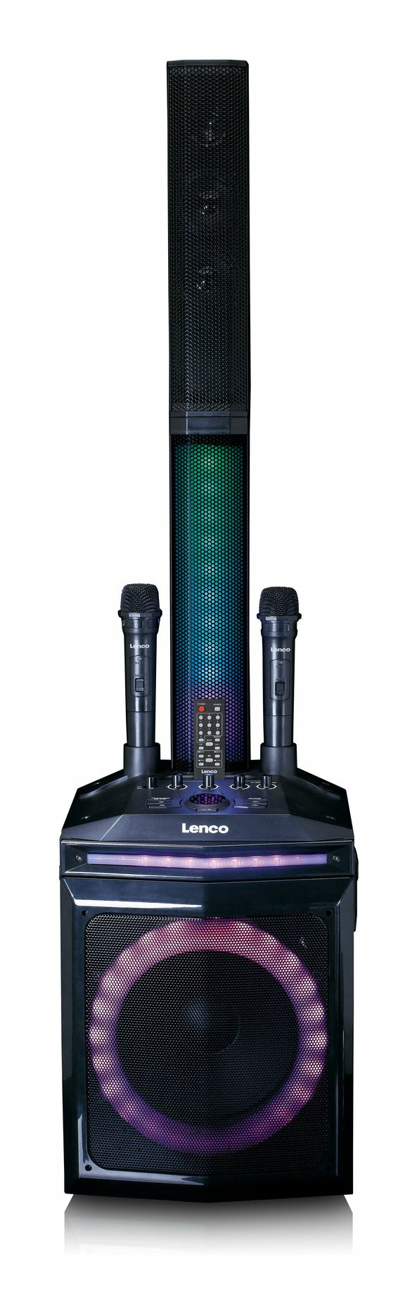 Lenco PA-220BK – Party-Lautsprecher – 120 W, LED