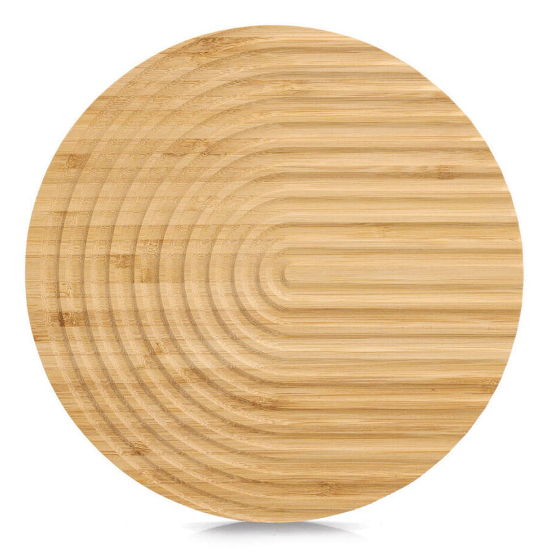 Zeller Present Teekannen-Untersatz Bambus, Ø 25 × 1,5 cm, braun