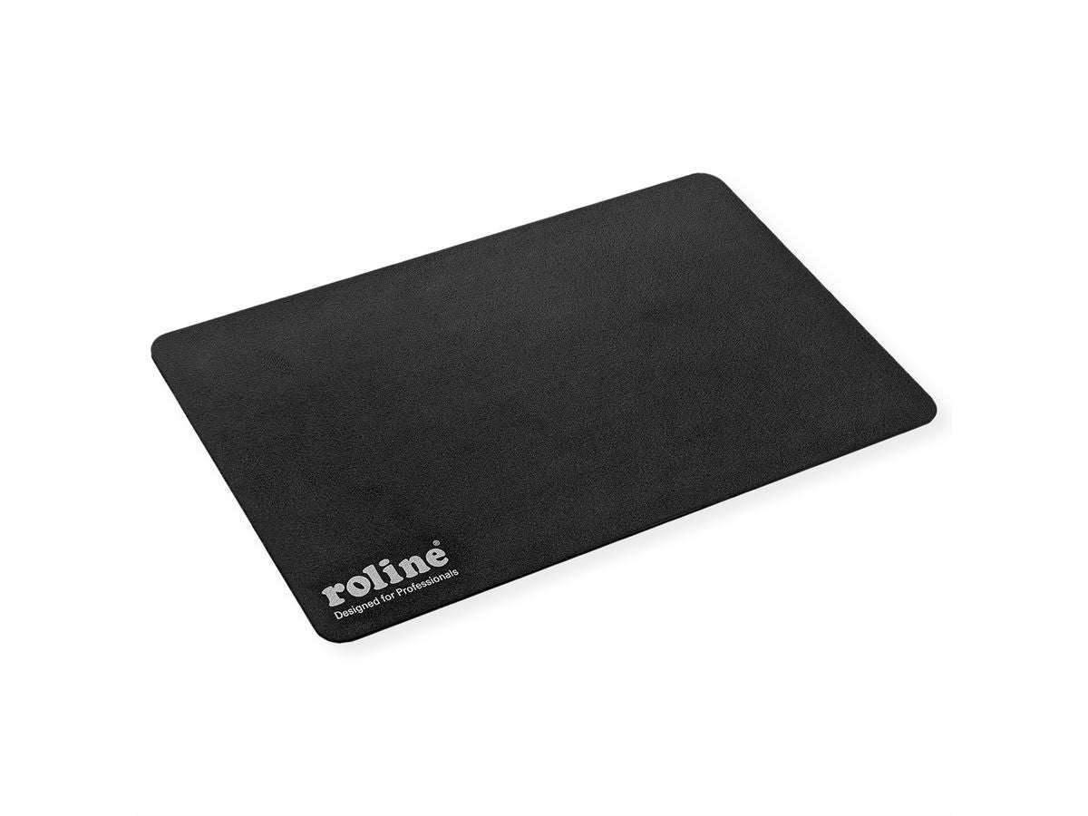 ROLINE Gaming-Mauspad – 280 × 160 mm, Textil/Kautschuk, Schwarz