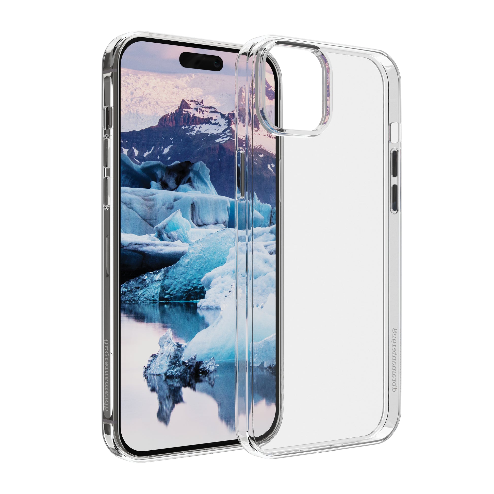 dbramante1928 Eco Case Nuuk Backcover – für Apple iPhone 15, Transparent, staubresistent, kratzresistent