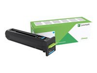 Lexmark Toner EHY – Cyan, 22000 Seiten – für Lexmark CS820/CX820/CX825 und andere