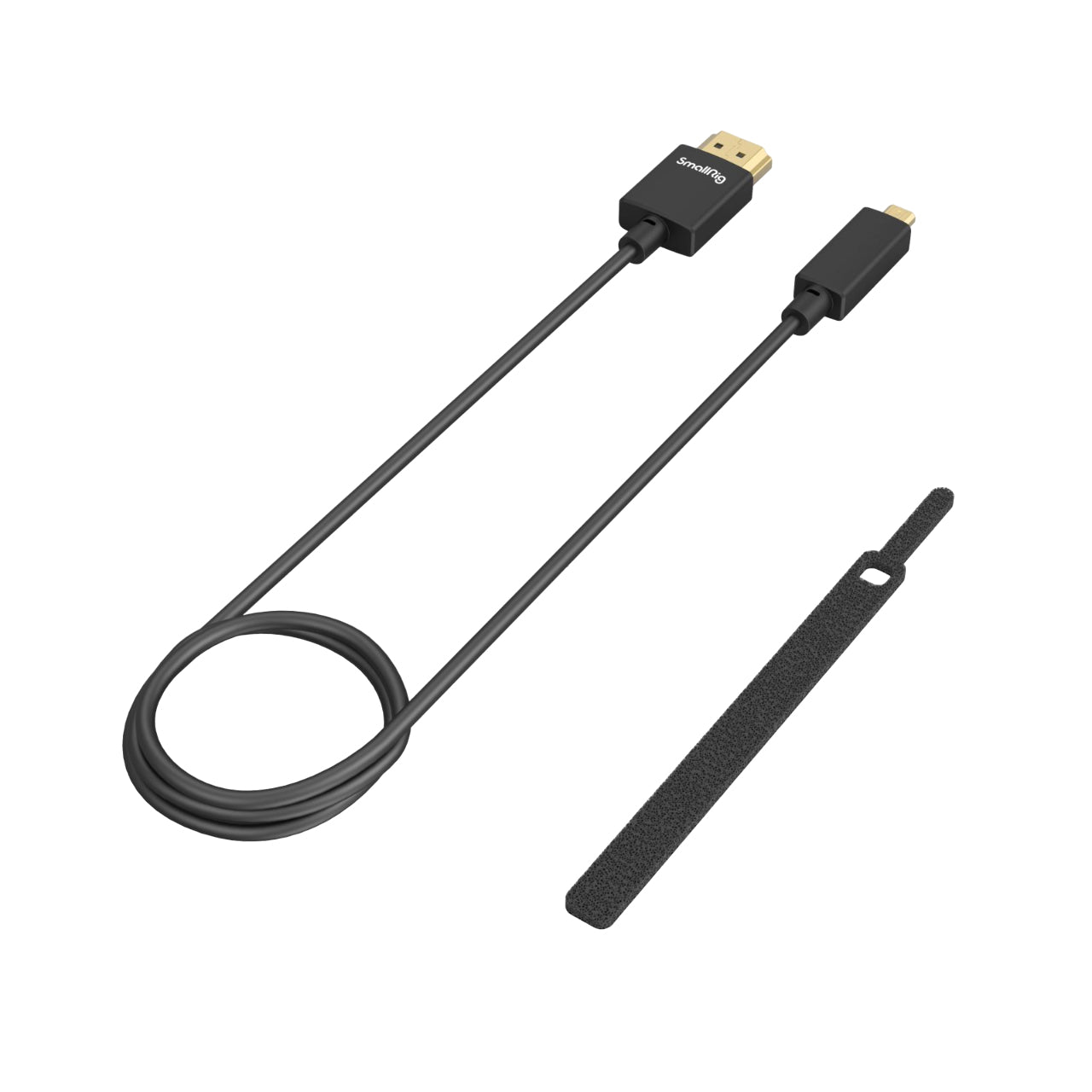 SmallRig Micro-HDMI auf HDMI Kabel HDMI 2.0 4K 60 Hz – 1 m – für Geräte mit Micro-HDMI-Anschluss