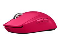 Logitech G PRO X SUPERLIGHT 2 – Gaming-Maus – Kabellos (2,4 GHz), 32000 DPI, Rechts, Magenta