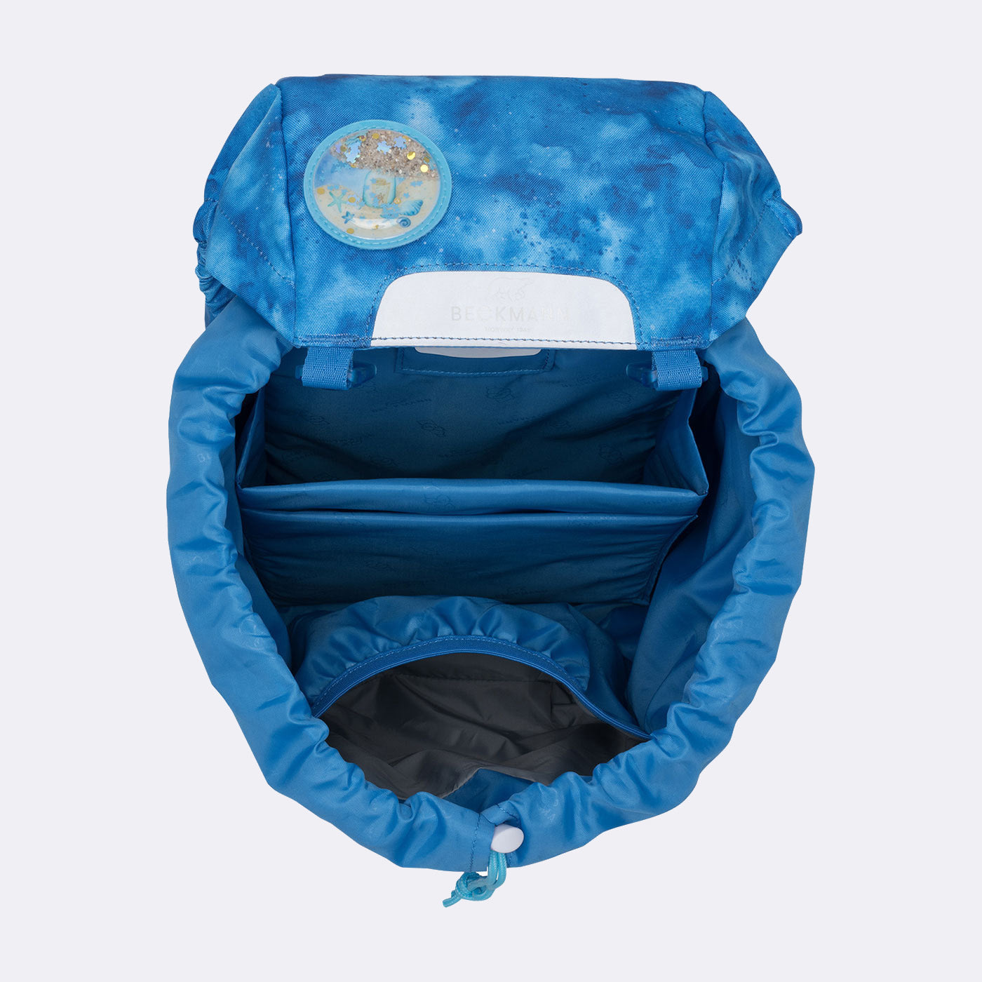 Beckmann Classic – Schulrucksack-Set 6-teilig, Ocean, 22 l, 24×37×25 cm