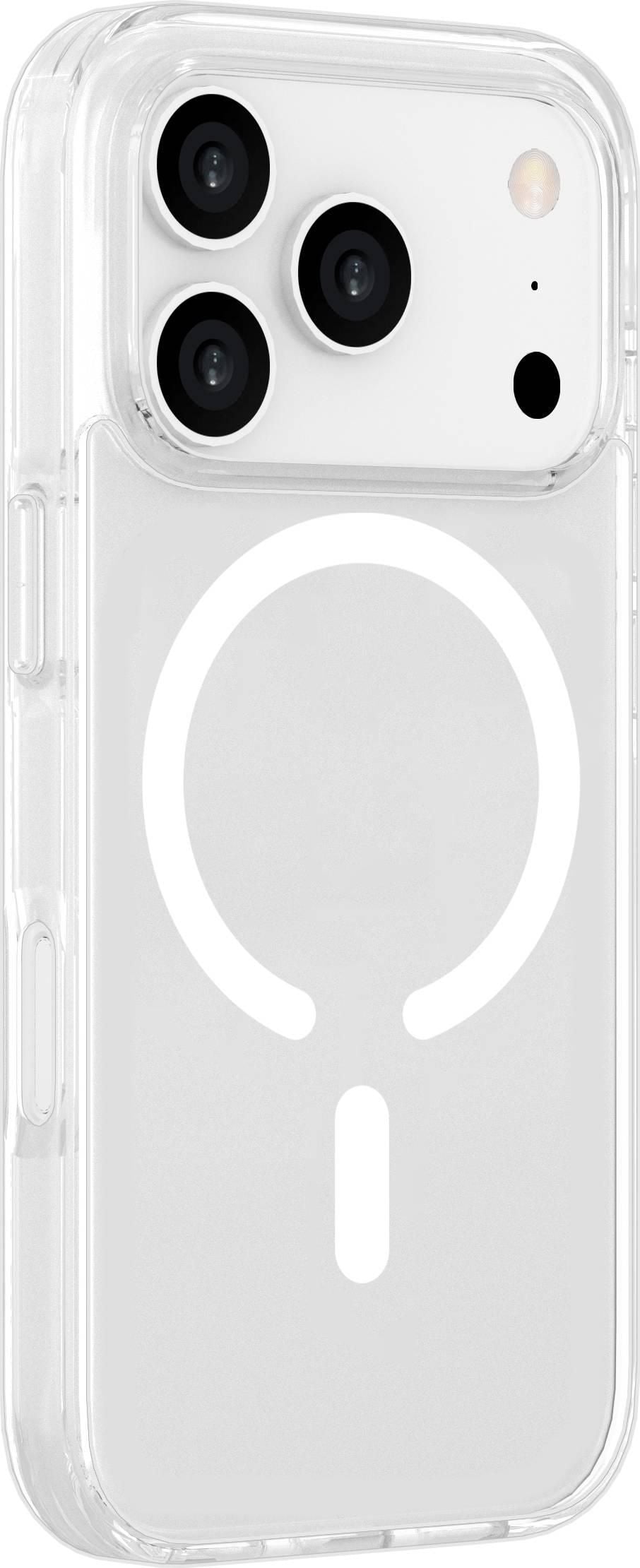 eSTUFF INFINITE OSLO Backcover – für Apple iPhone 17 Pro, MagSafe, PC+TPU, Transparent, bis 2 m Sturzsicherheit