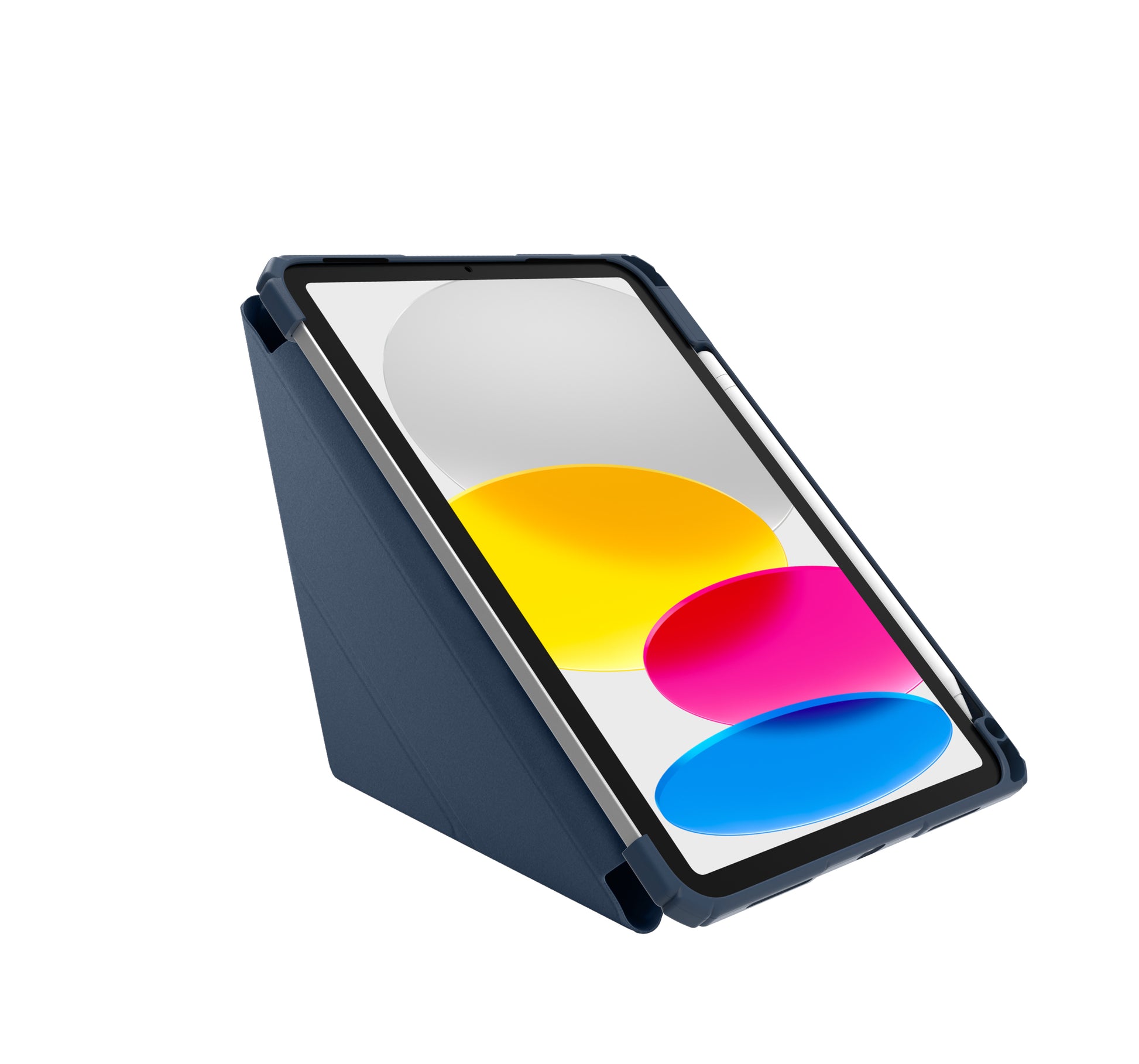 dbramante1928 London Tablet-Hülle für iPad 10,9" (10. Gen.) – Pazifikblau