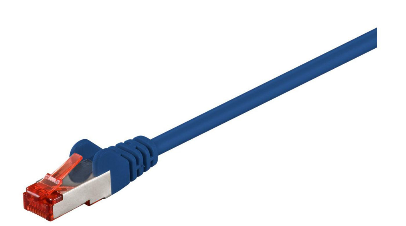 Microconnect Patchkabel – Cat6 F/UTP, 1,5 m, Blau, PVC, RJ-45