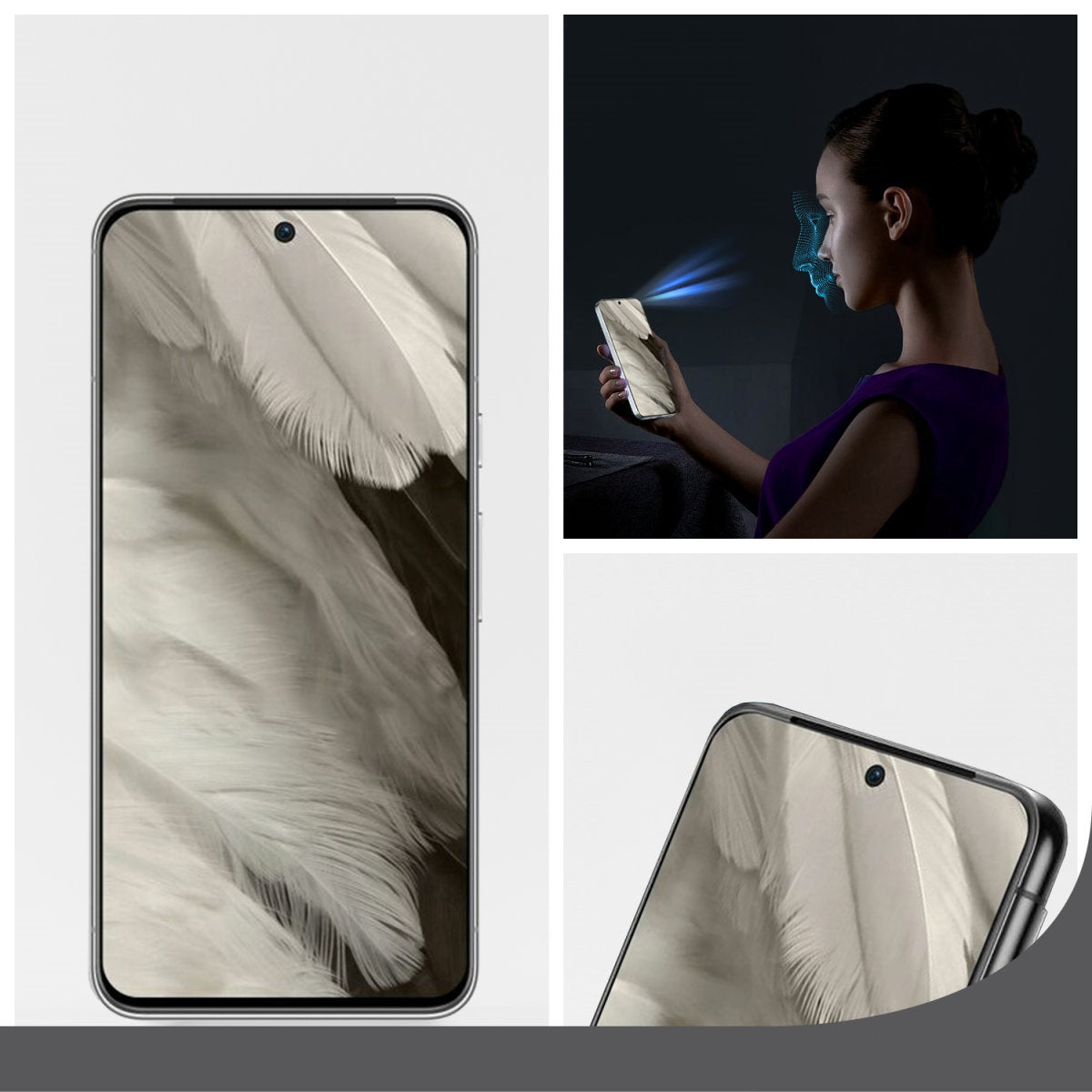 4smarts Displayschutz (Panzerglas), 9H – für S24 FE/A36 5G/A56 5G