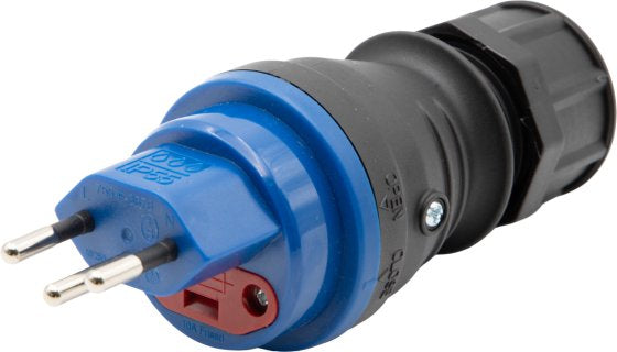 Brennenstuhl Montagestecker – 10 A/230 V, T13, 3-polig, IP55, Schraubklemme