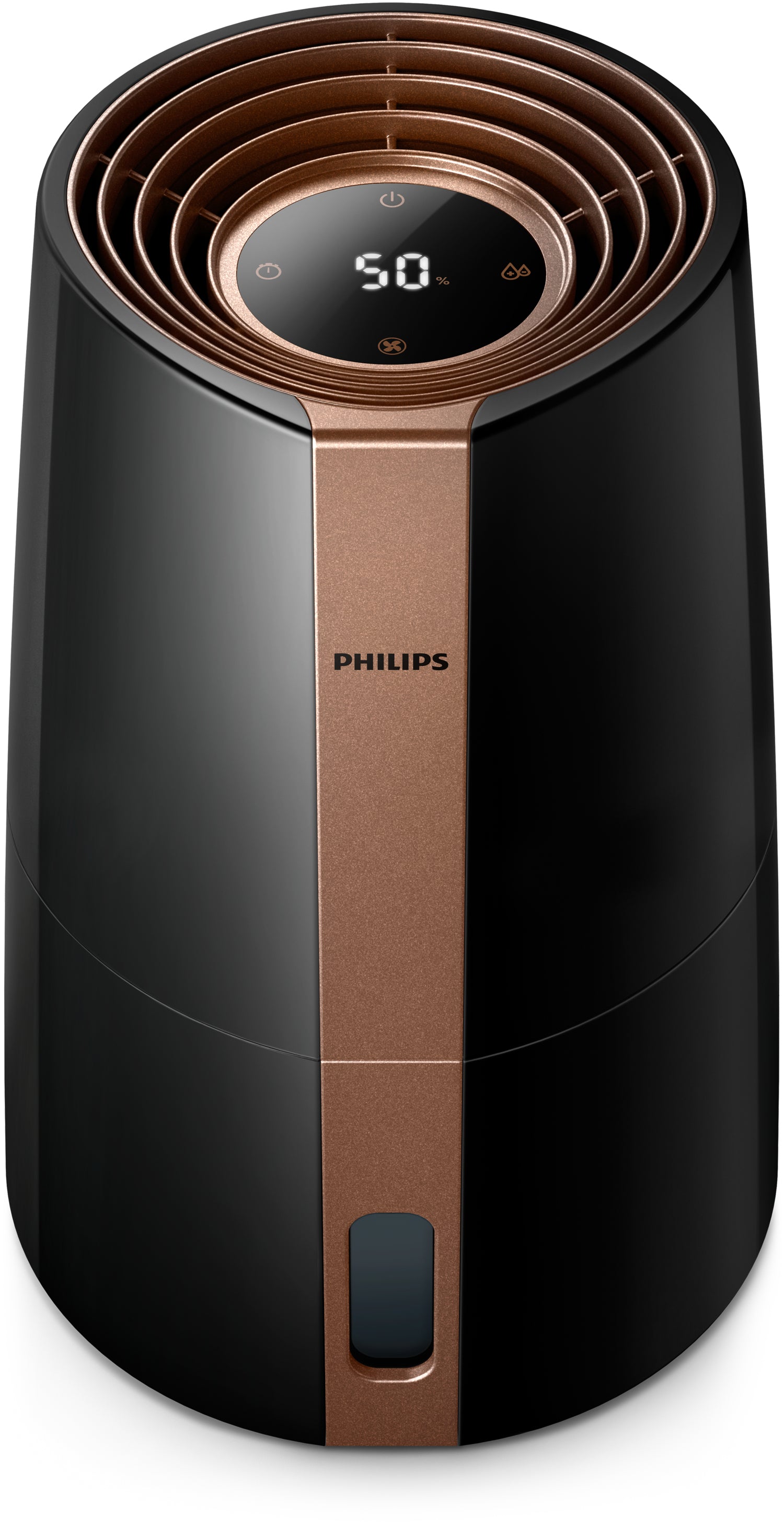 Philips Luftbefeuchter HU3918/10 – Verdunster, 300 ml/h, 3 l Tank, bis 45 m²