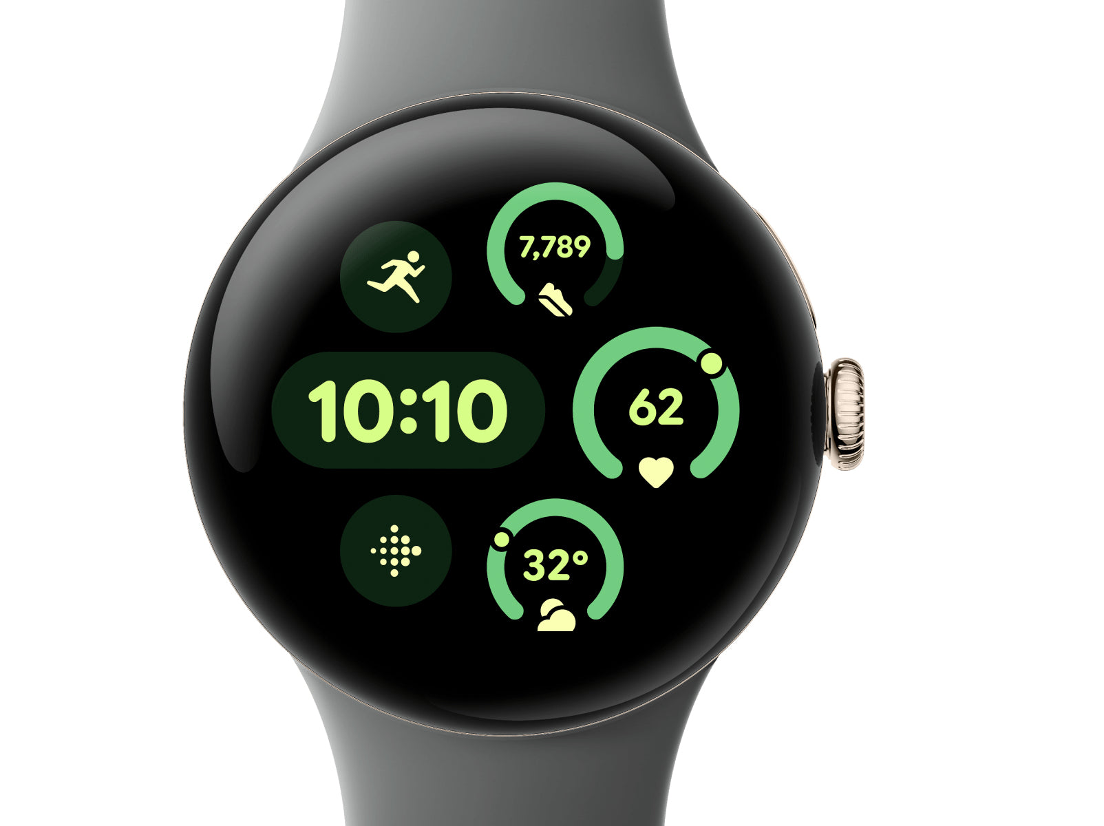 Google Pixel Watch 3 – Smartwatch – 41 mm, GPS, WLAN, AMOLED, IP68, Grau