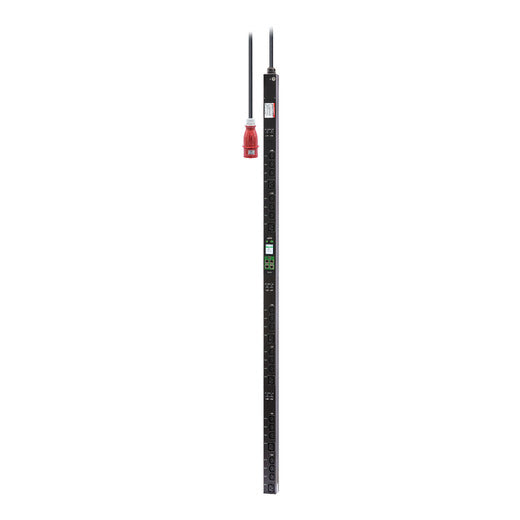 APC Easy Rack PDU Metered-by-Outlet 0U, 3-phasig 22 kW, (18×C13 + 6×C19), 3 m – schwarz