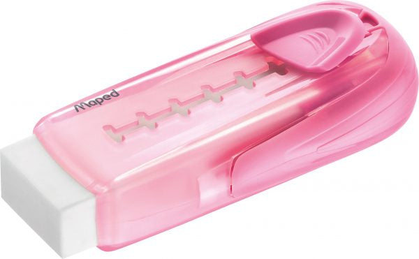Maped Radierstift Gom Stick Pastell – für Technic 600, nachfüllbar, 61 × 21,8 × 12 mm, farbig sortiert, 20 Stk