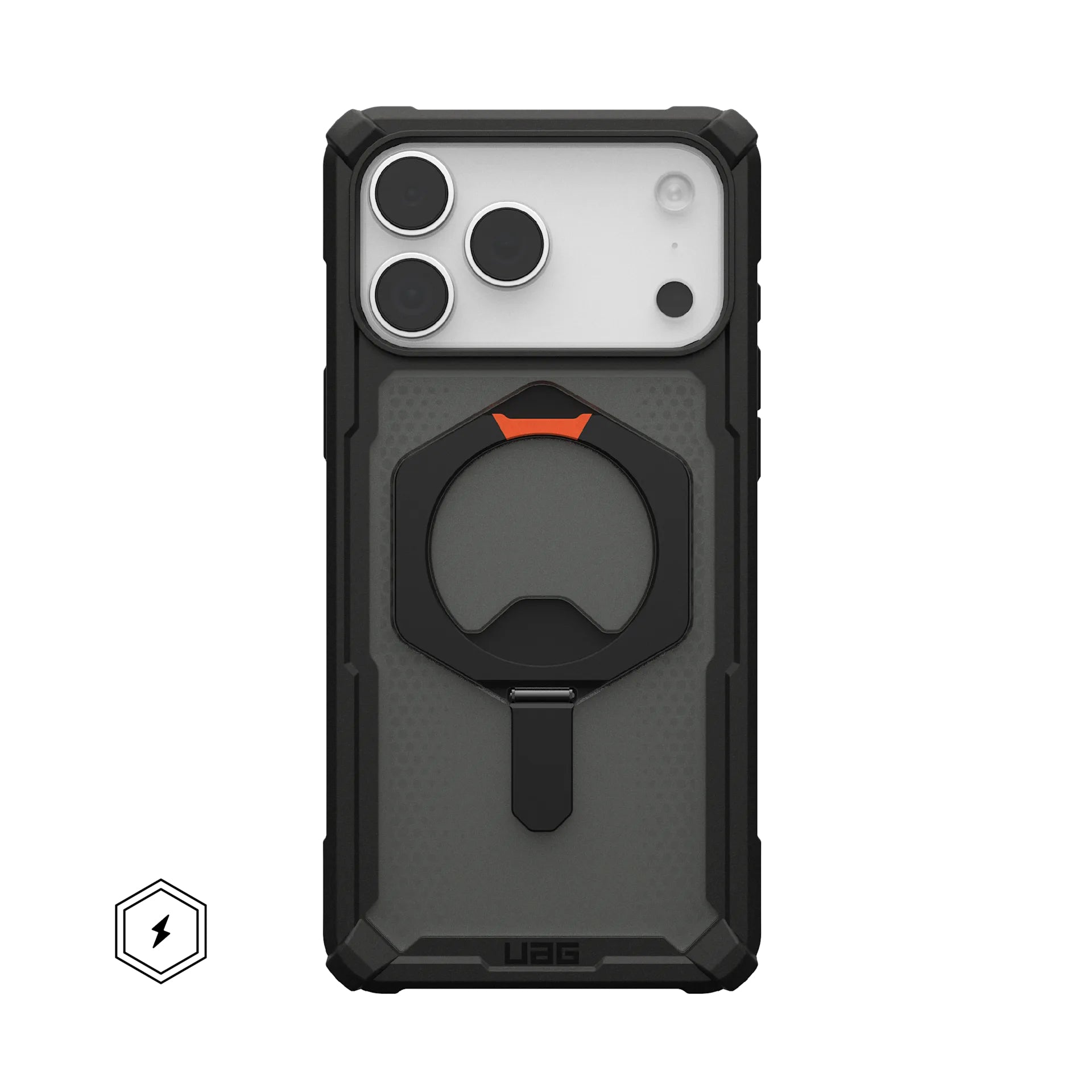 Urban Armor Gear UAG – Backcover Plasma XTE MS Kickstand – für Apple iPhone 17 Pro Max – schwarz