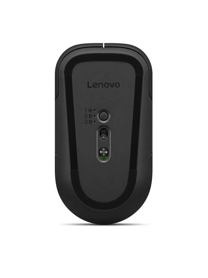 Lenovo Pro Plus 6050 Eclipse Schwarze Maus – Kabellos, Bluetooth + 2,4 GHz