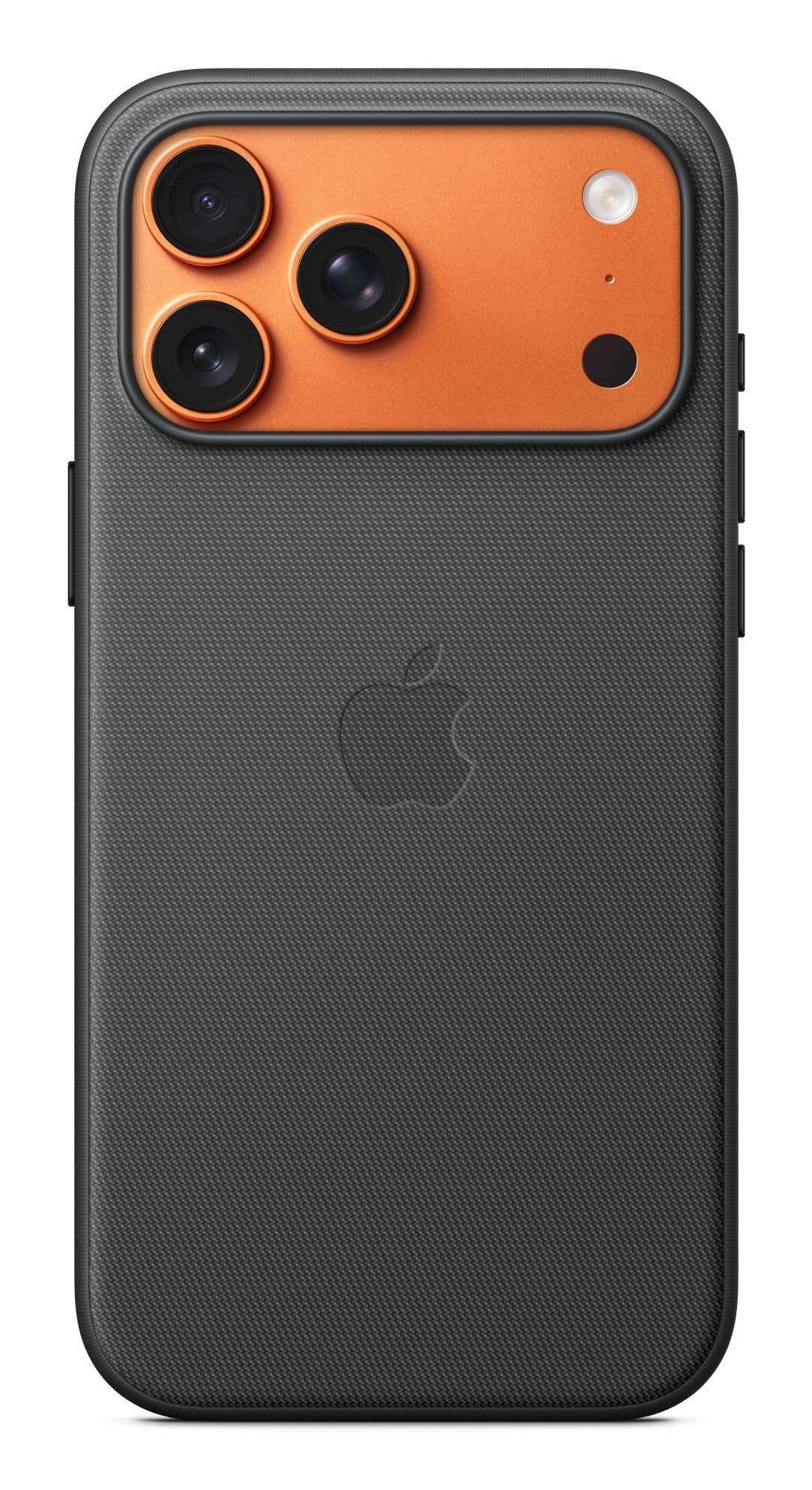 Apple Backcover TechWoven – für Apple iPhone 17 Pro Max – schwarz – PC, MagSafe-kompatibel, mit Kartenfach