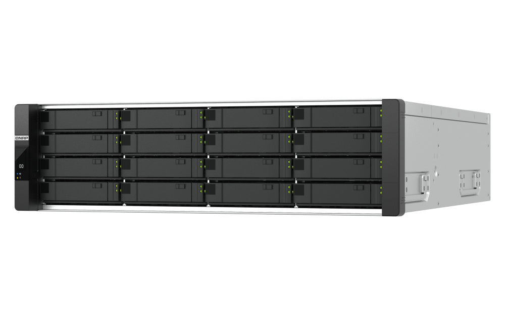 QNAP ES1686dc-R2 ES1686dc-R2-2142IT-96G NAS – SAS, 16 Einschübe, 3U-Rack