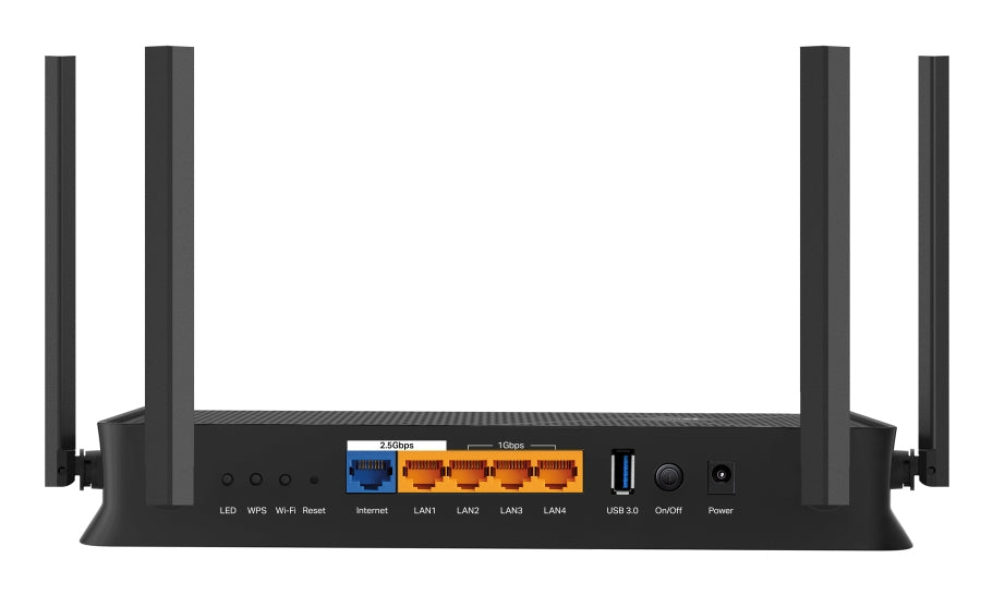 TP-Link Archer BE3600 – WLAN-Router – Wi-Fi 7 Dual-Band (2,4/5 GHz), 2,9 Gbit/s, 2.5GbE