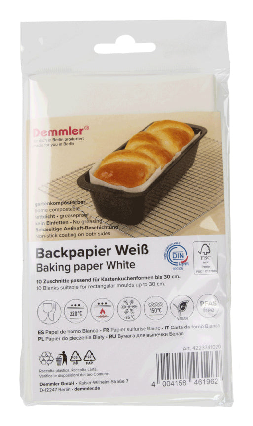 Demmler Backpapier 42 × 23 cm, 10 Stk.