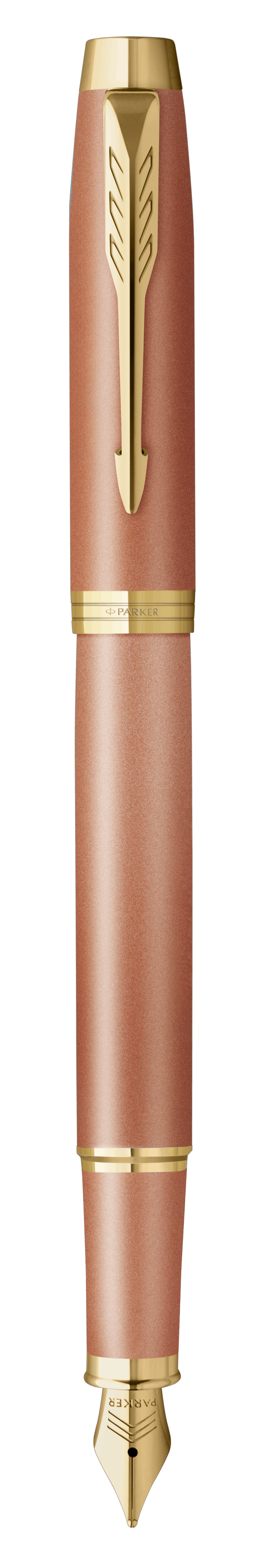 Parker IM Rituals – Mittlere Feder – für Rechts- & Linkshänder – Orange, Blau