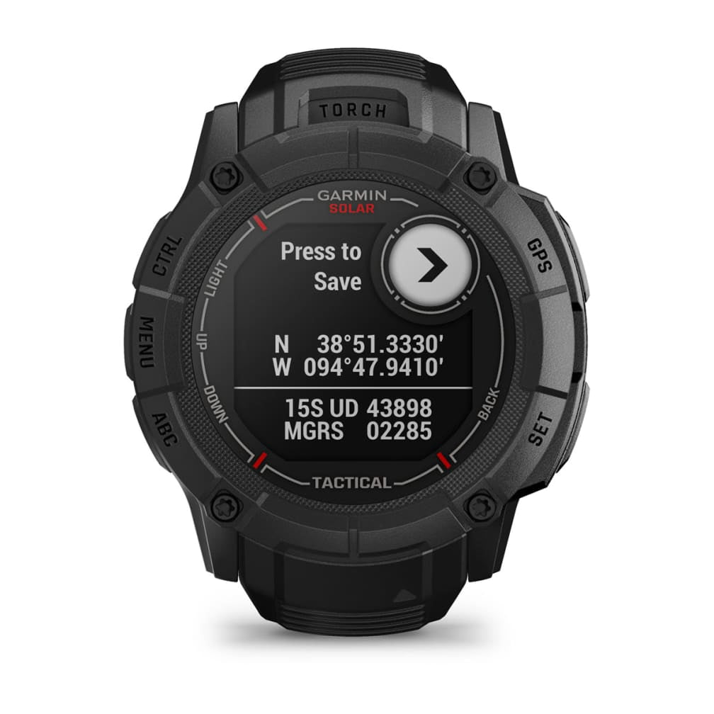 Garmin Instinct 2X Solar Tactical Edition – GPS-Smartwatch – 50 mm, 1,1", GPS, MIP, Power Glass, 10 ATM