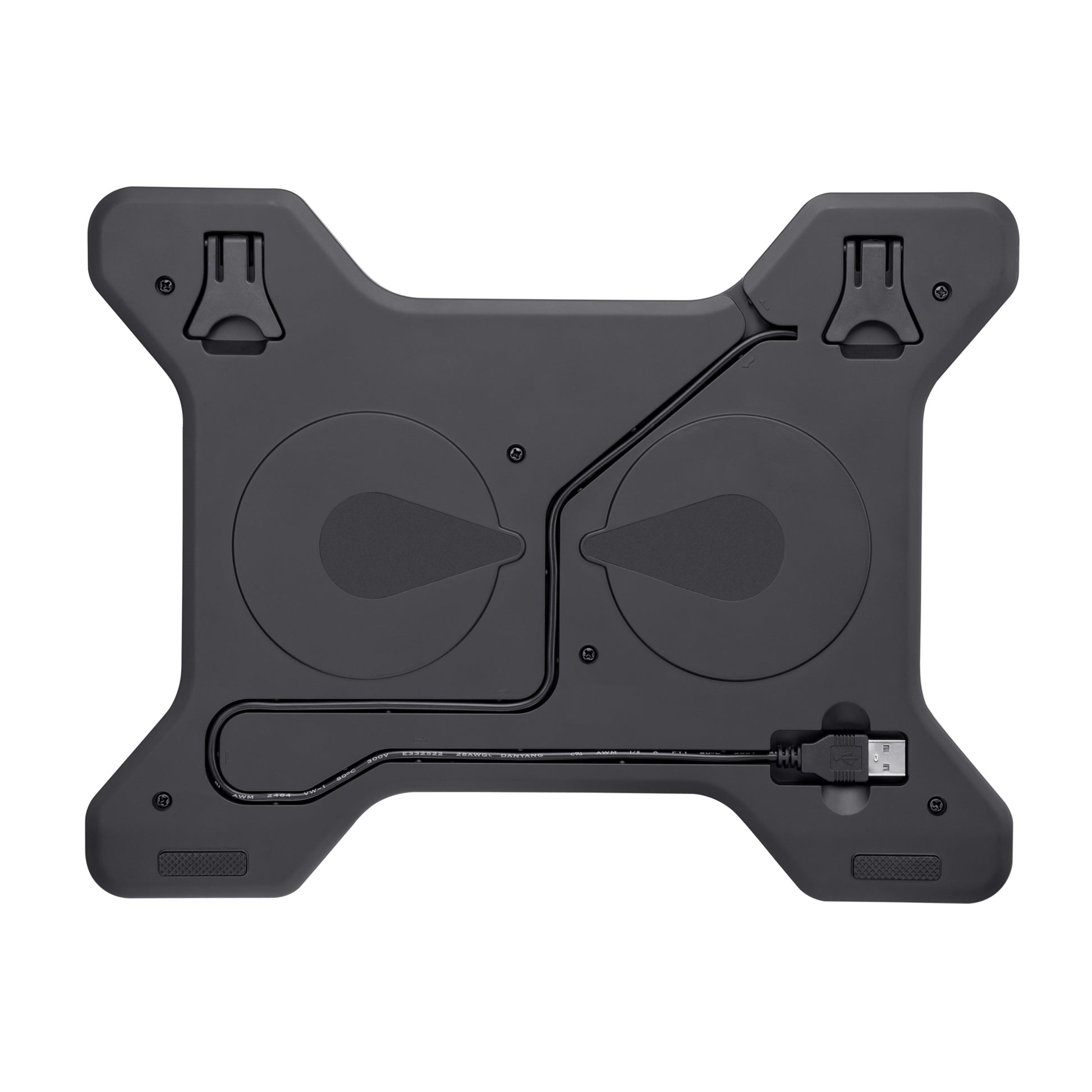Trust Laptop-Ständer – bis 16", mit 2 Lüftern, USB – Schwarz