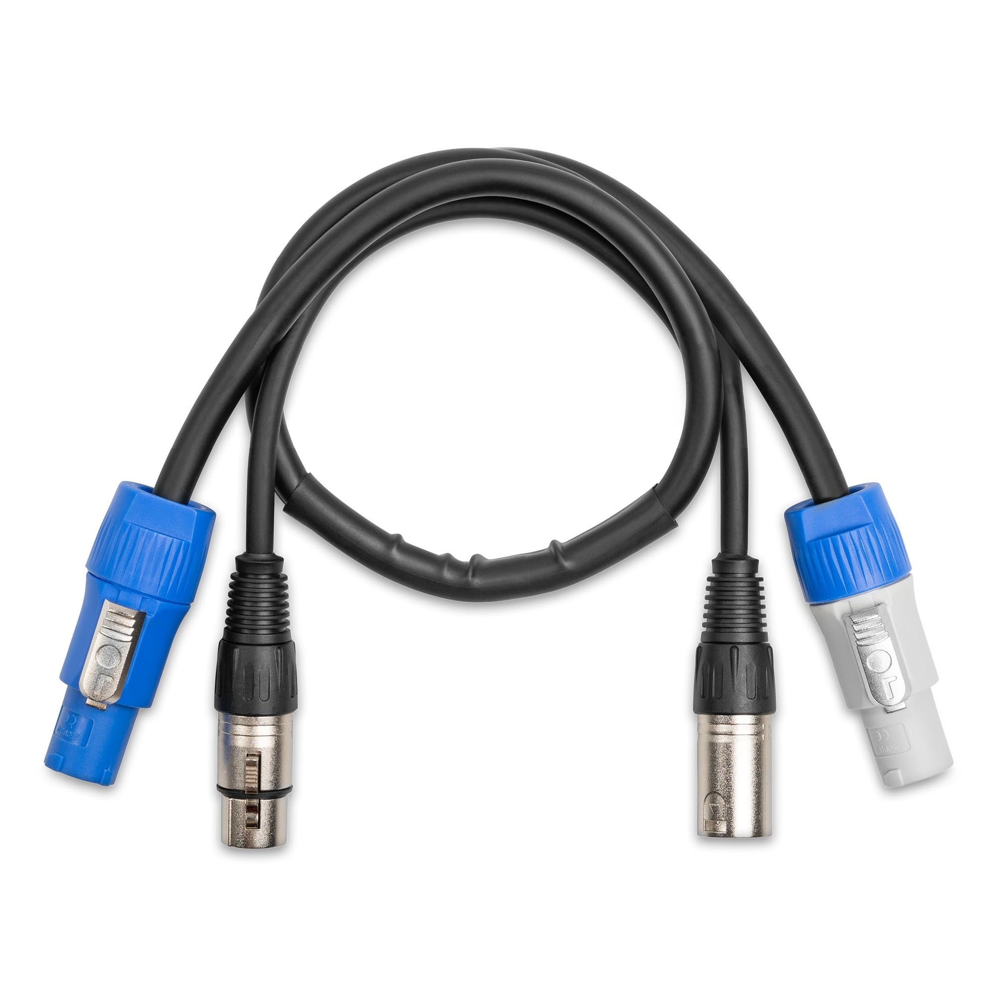 PD-Connex XLR-Kabel – Powercon–XLR (5-pol) Stecker – 0,5 m