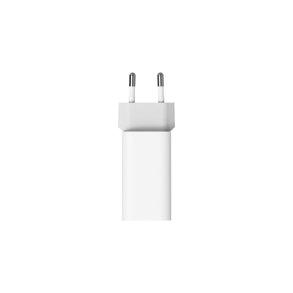 mophie Speedport 70 USB-Ladegerät 70 W – USB-C×2 – PD, GaN, EU-Stecker (Typ C) – Weiss