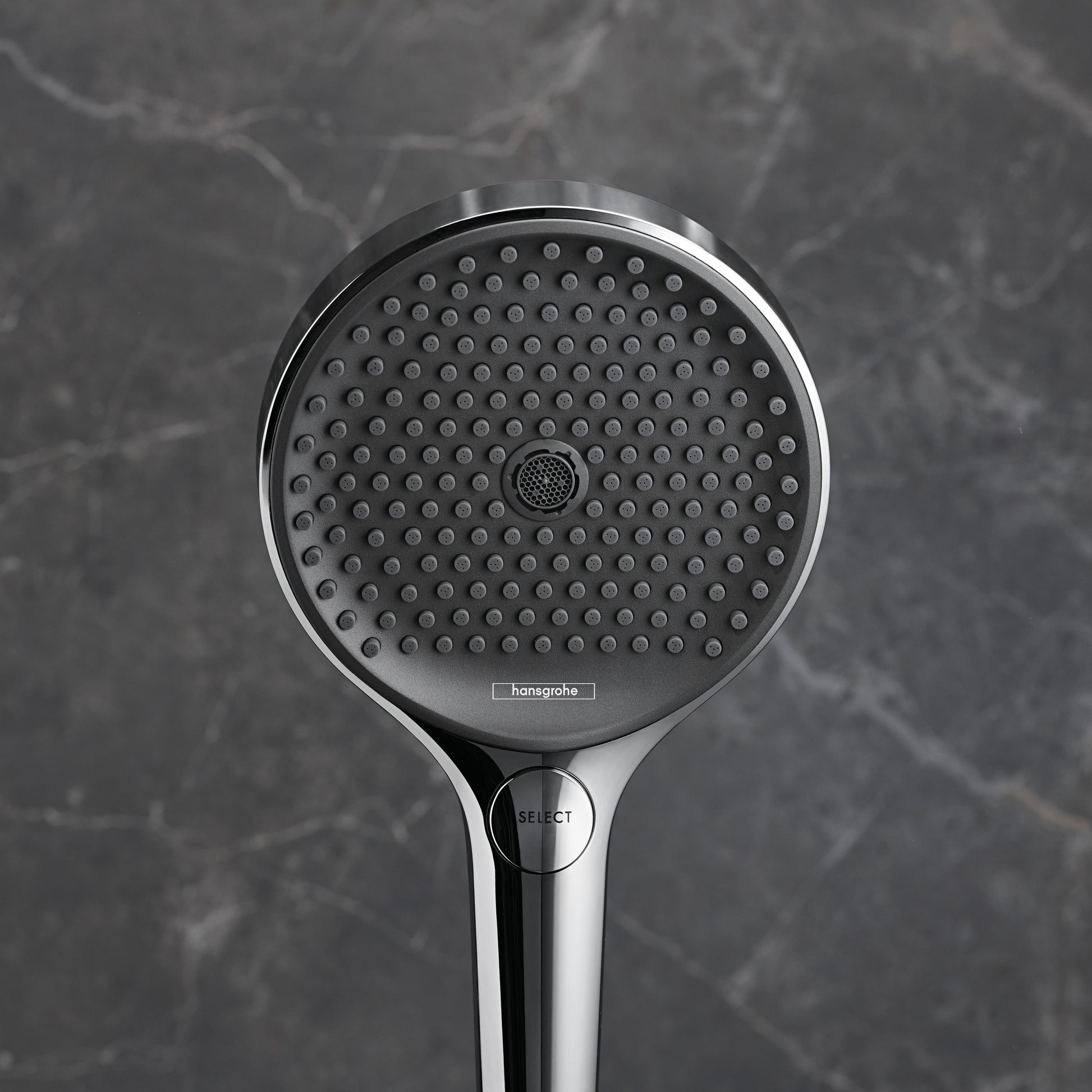 Hansgrohe Rainfinity Handbrause 130 – Ø13 cm, Metall, 3 Strahlarten, Chrom