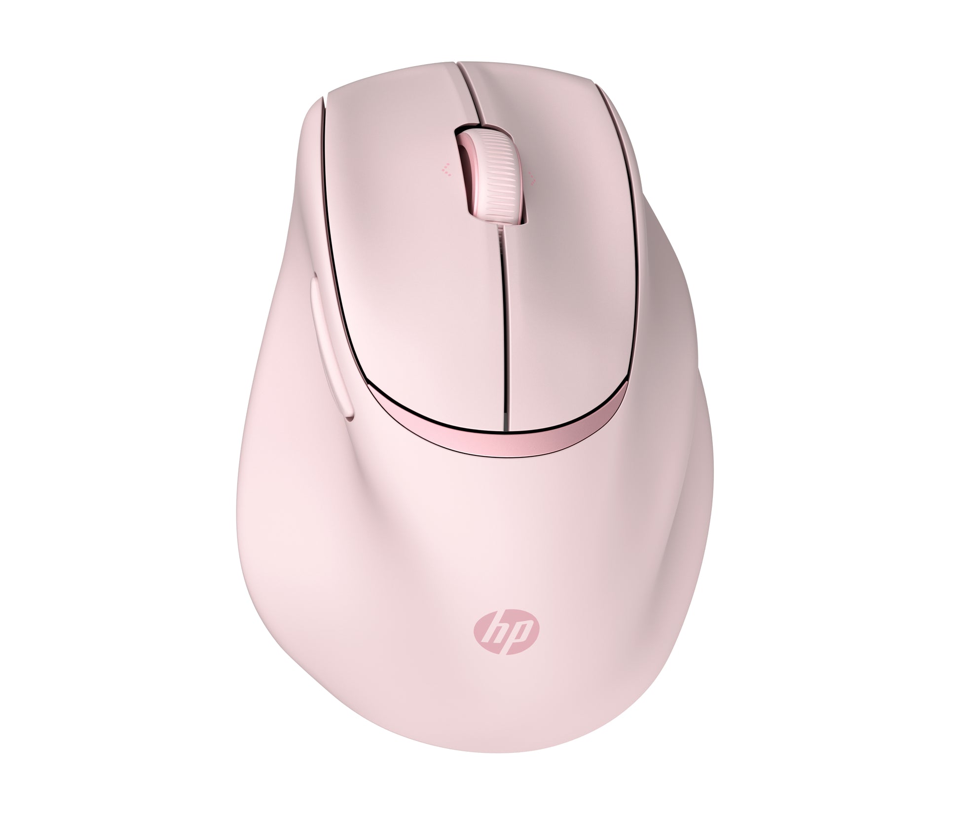 HP Tilt Ergo MSE 720M – Vertikale Maus – Kabellos (Bluetooth/2,4 GHz), Pink
